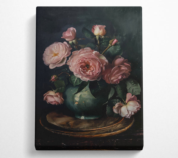  A Canvas Print of Gothic Roses Canvas Print