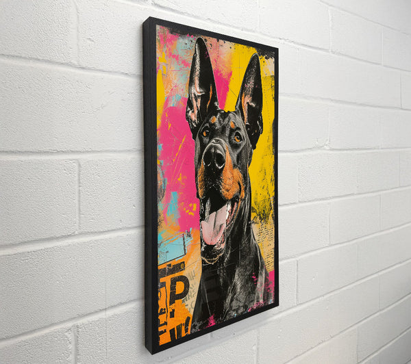 Graffiti Doberman