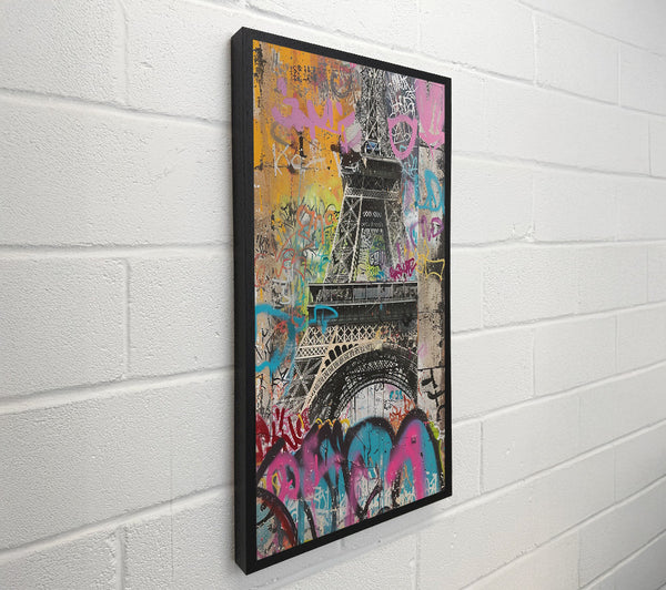 Graffiti Eiffel Tower