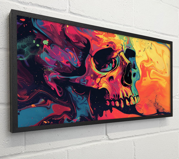 Graffiti Explosion Skull