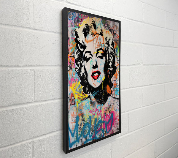 Graffiti Popart Monroe Beauty