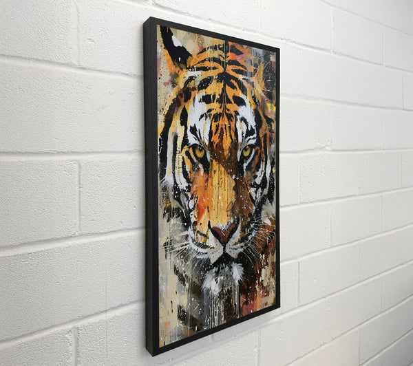 Graffiti Tiger Face