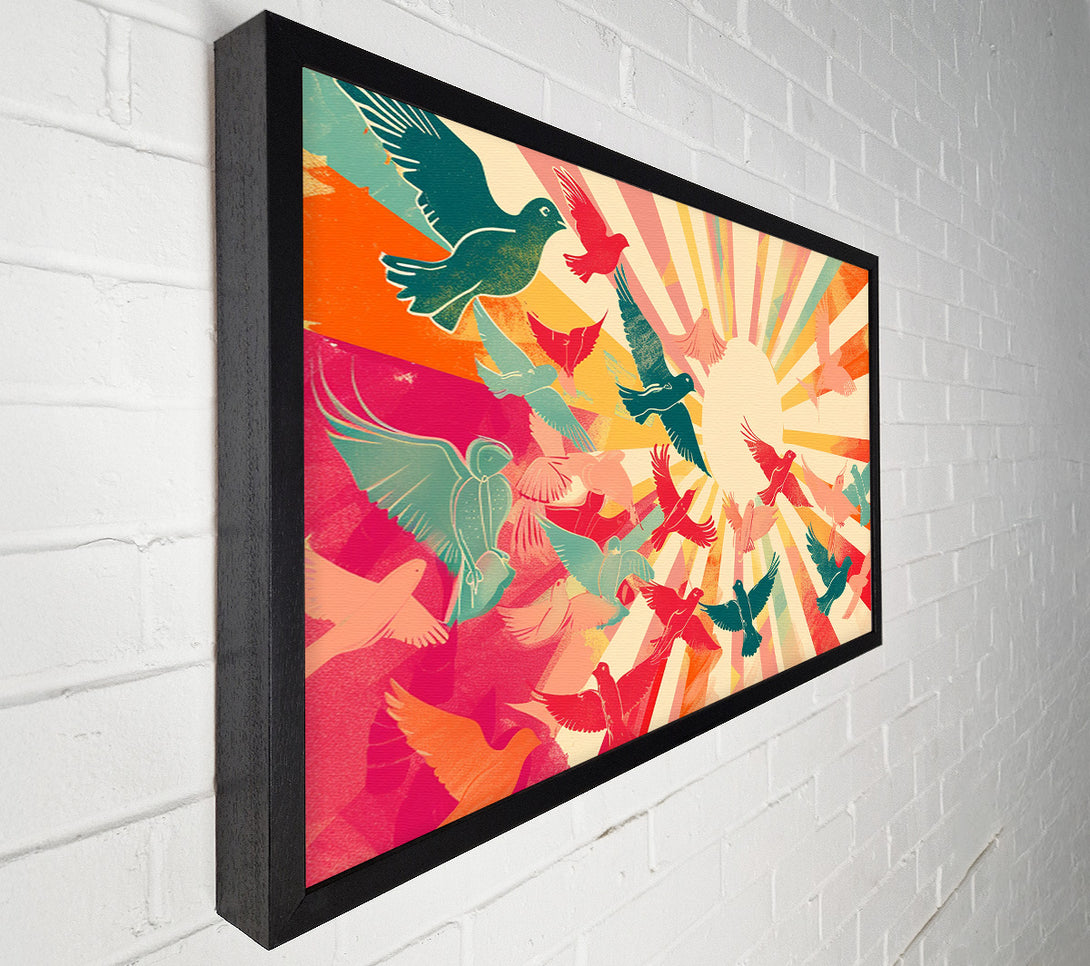  A Canvas Print of Graffiti Urban Mona Lisa Canvas Wall Art