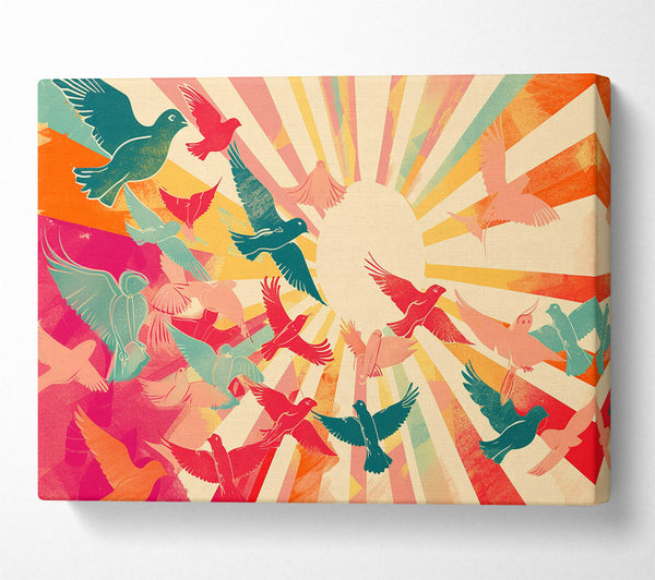  A Canvas Print of Graffiti Urban Mona Lisa Canvas Wall Art