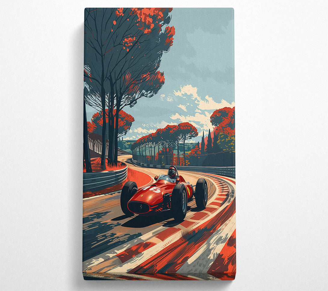  A Canvas Print of Grand Prix 60S Canvas Print