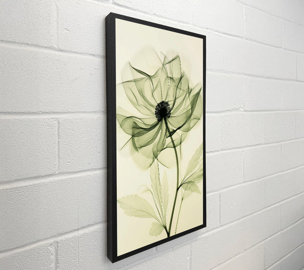 Green Abstract Flower