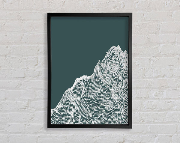Green Mountain Framed Print