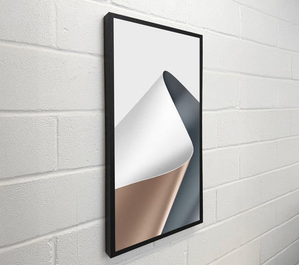 Grey And Brown Lined Pattern