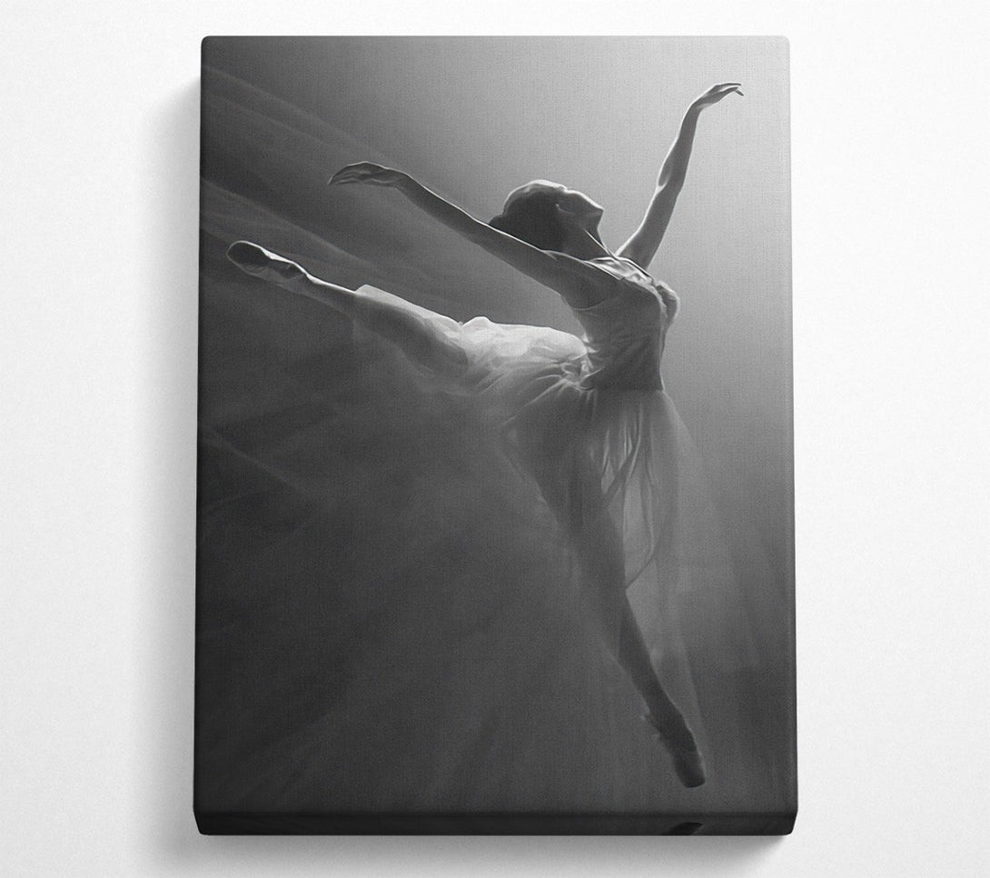  A Canvas Print of Grey Ballerina Canvas Print