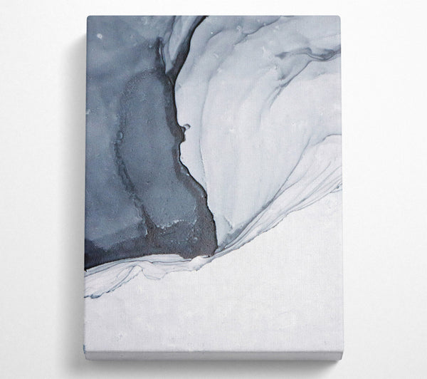  A Canvas Print of Greyscale Canvas Print
