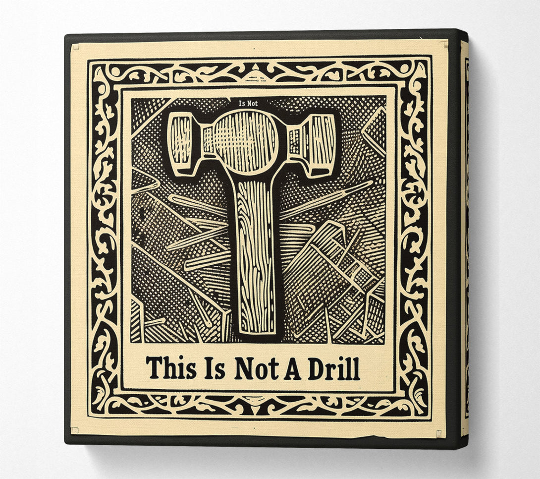  A Canvas Print of Hammer Canvas Print