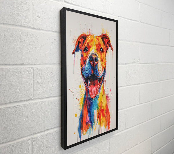 Happy Staffy