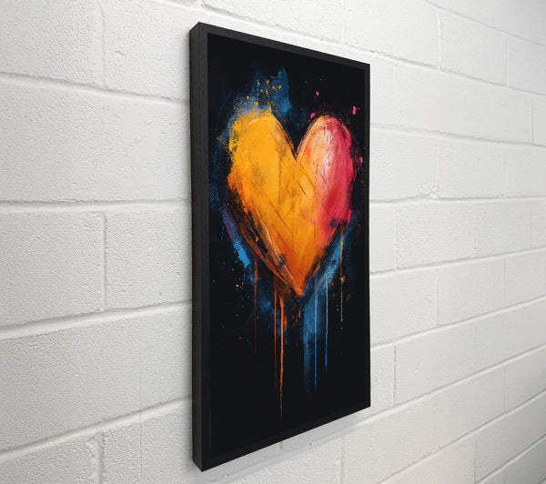 Heart Colour Explosion