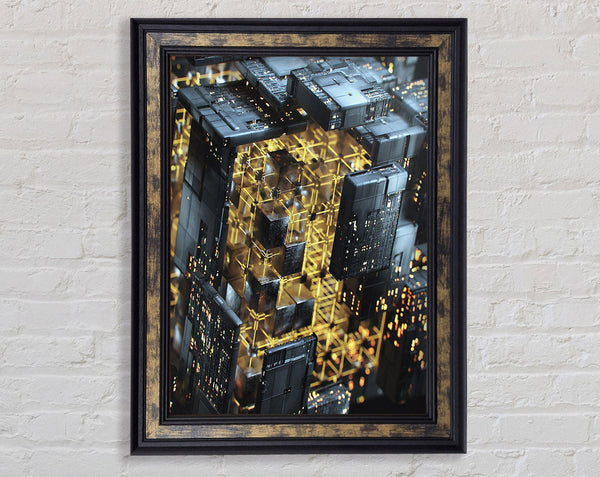High Rise Framed Print
