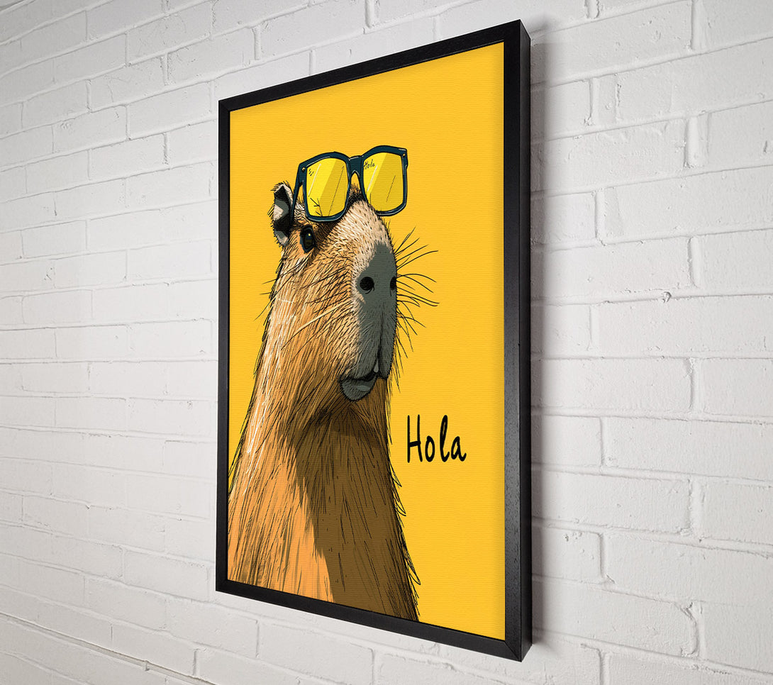  A Canvas Print of Hola Canvas Art