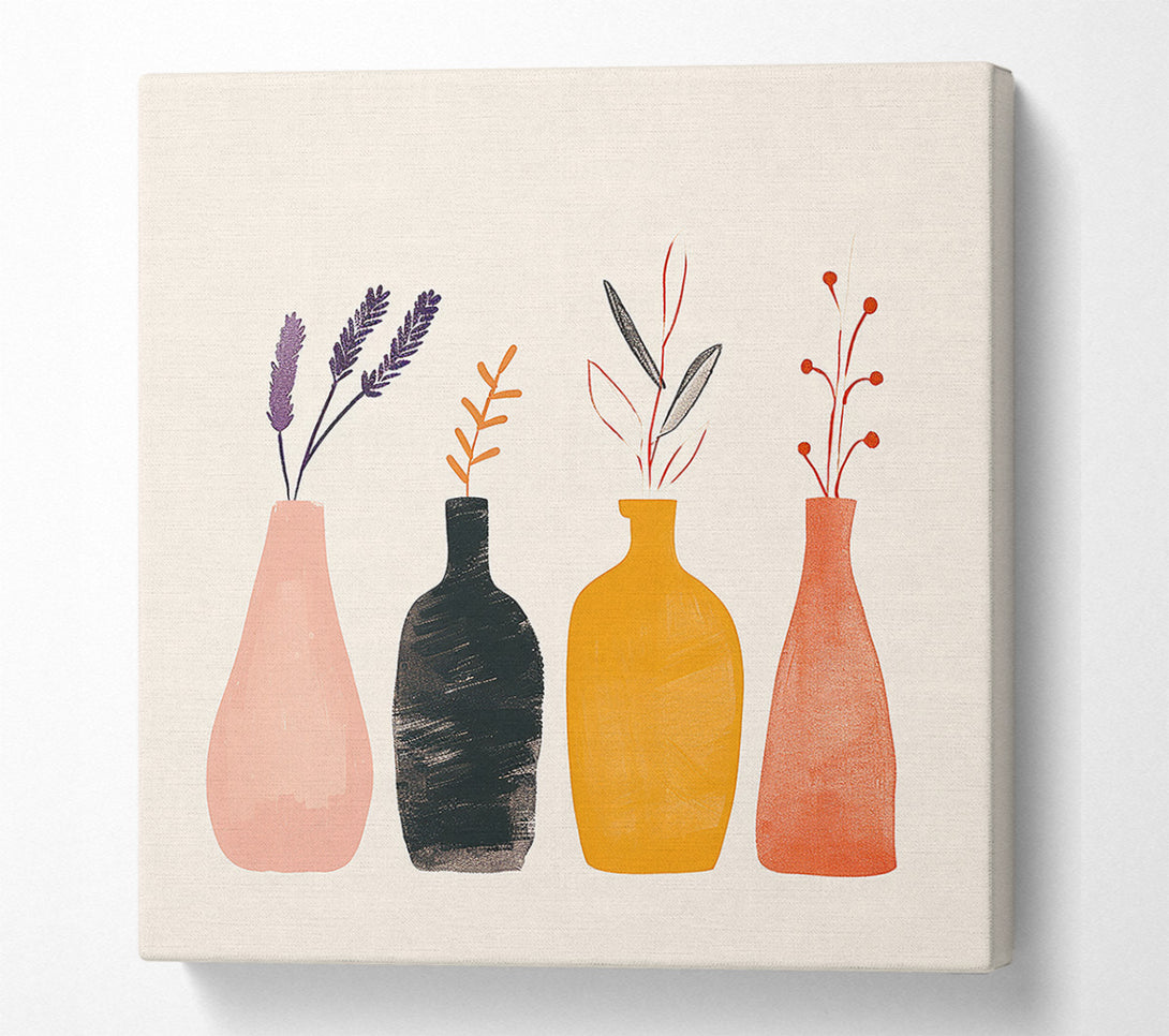  A Canvas Print of Home Flowers Canvas Wall Art