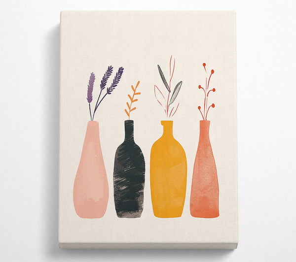  A Canvas Print of Home Flowers Canvas Wall Art
