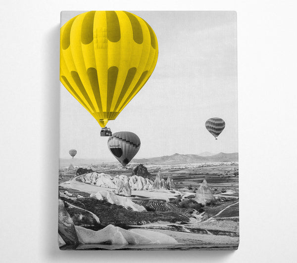  A Canvas Print of Hot Air Balloon Canvas Print