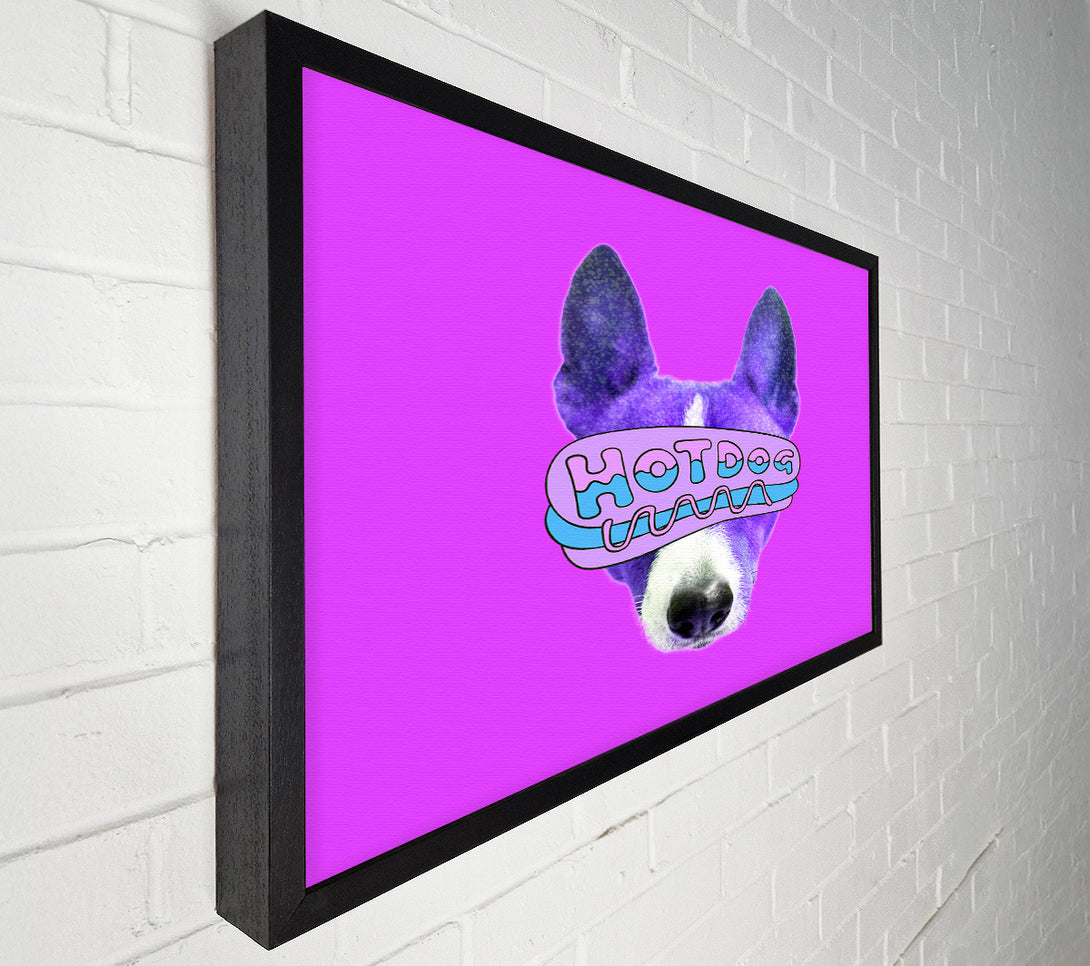  A Canvas Print of Hot Dog Canvas Art