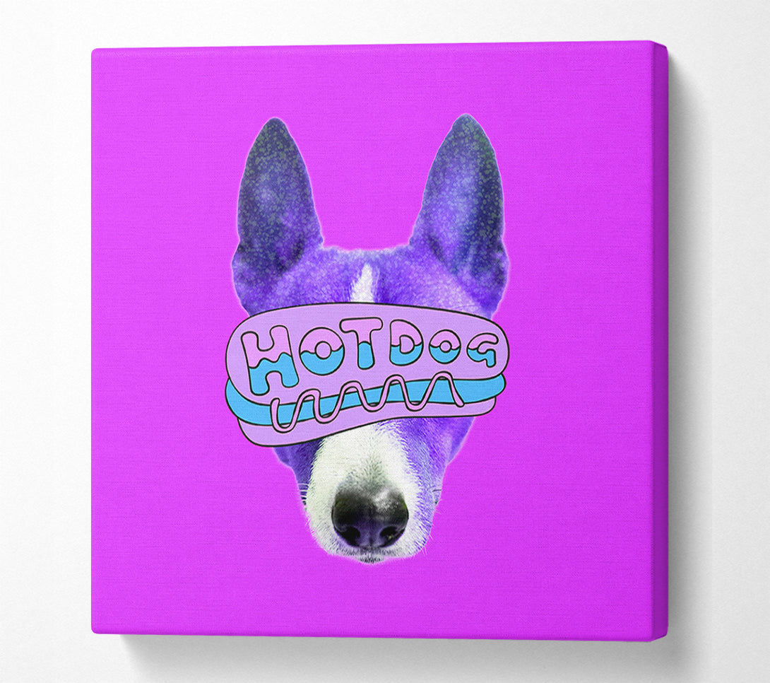  A Canvas Print of Hot Dog Canvas Art