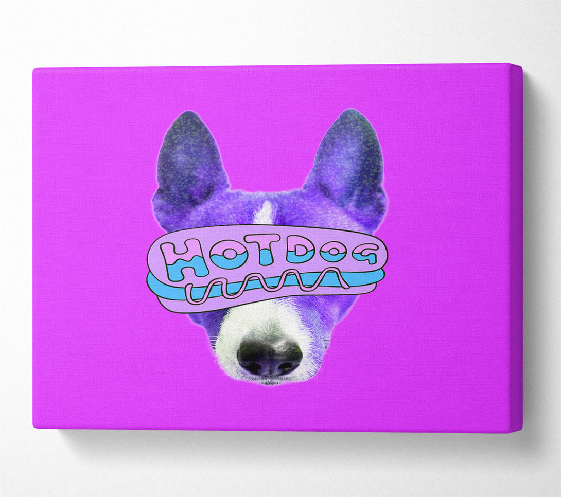  A Canvas Print of Hot Dog Canvas Art