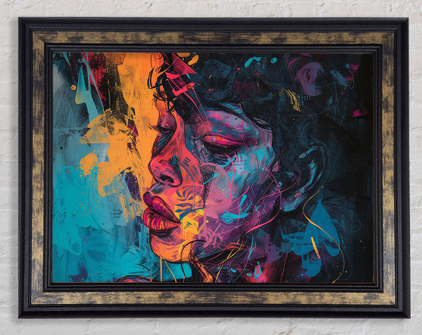 Hot Vs Cold Thought Framed Print