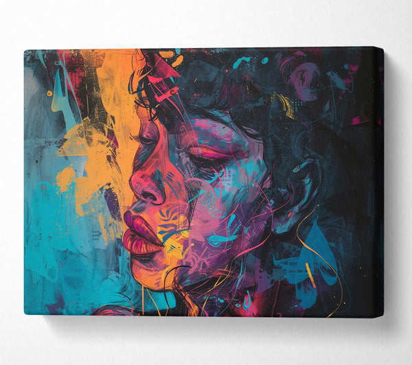  A Canvas Print of Hot Vs Cold Thought Canvas Art