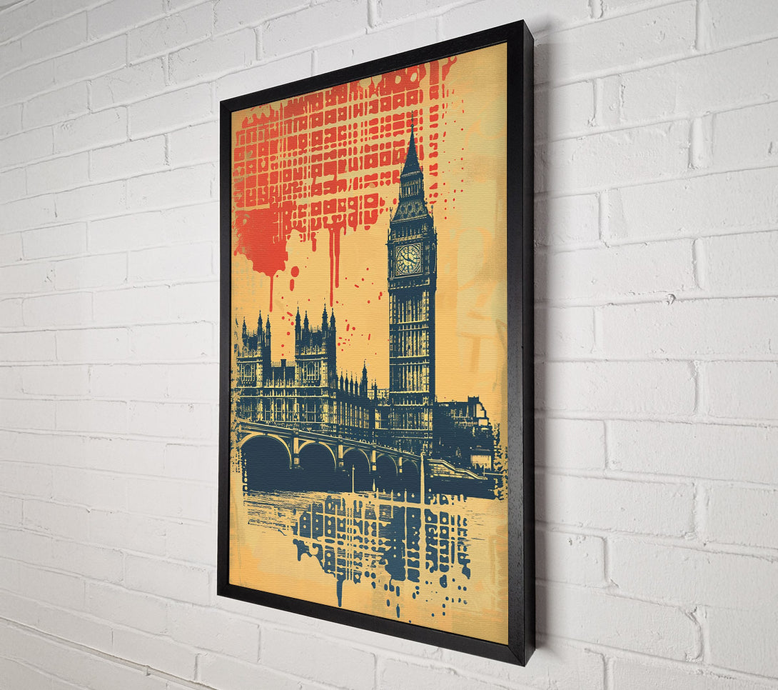  A Canvas Print of Houses Of Parliament Canvas Art