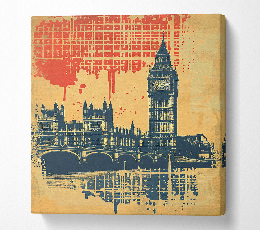  A Canvas Print of Houses Of Parliament Canvas Art