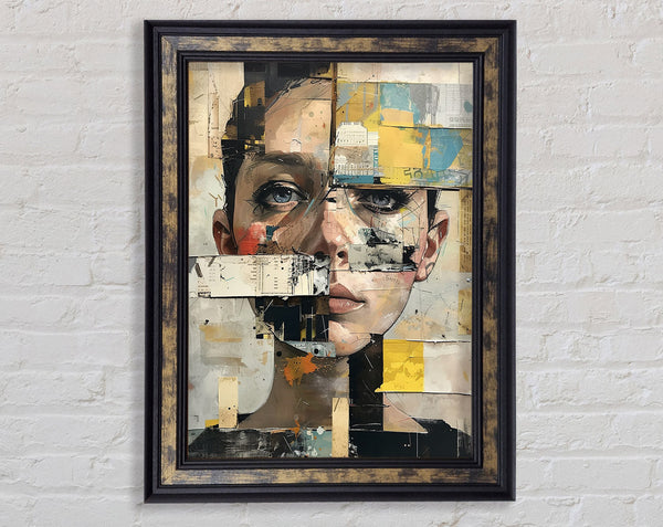 Illustration Of Surealism Framed Print