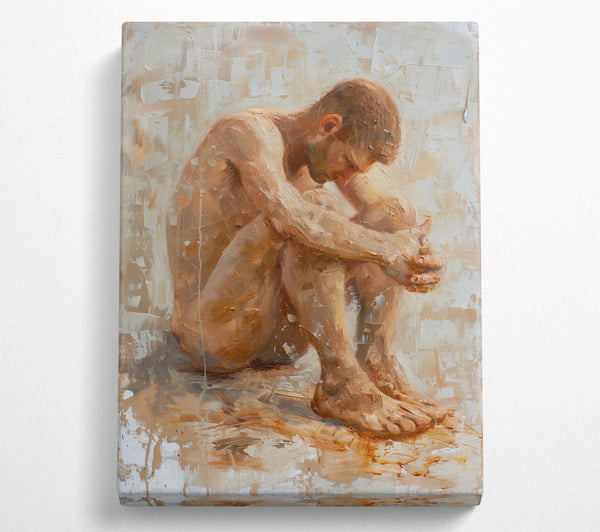  A Canvas Print of In Thought Canvas Print