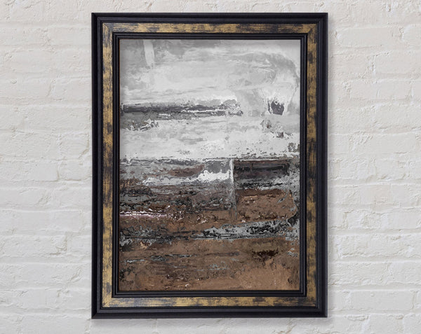 Industrial Abstract Framed Print