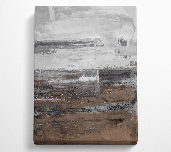  A Canvas Print of Industrial Abstract Canvas Wall Art