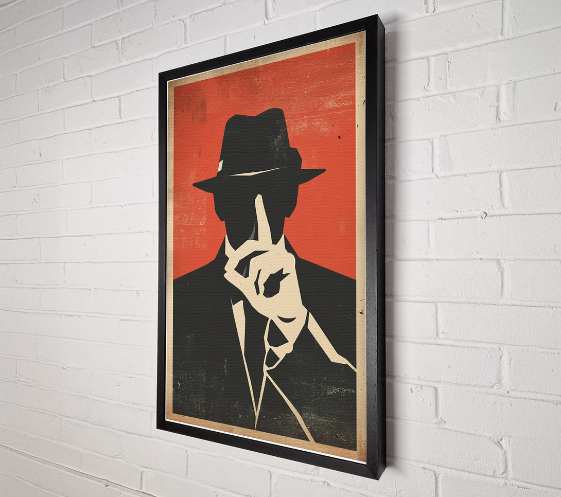  A Canvas Print of Investigator Canvas Print