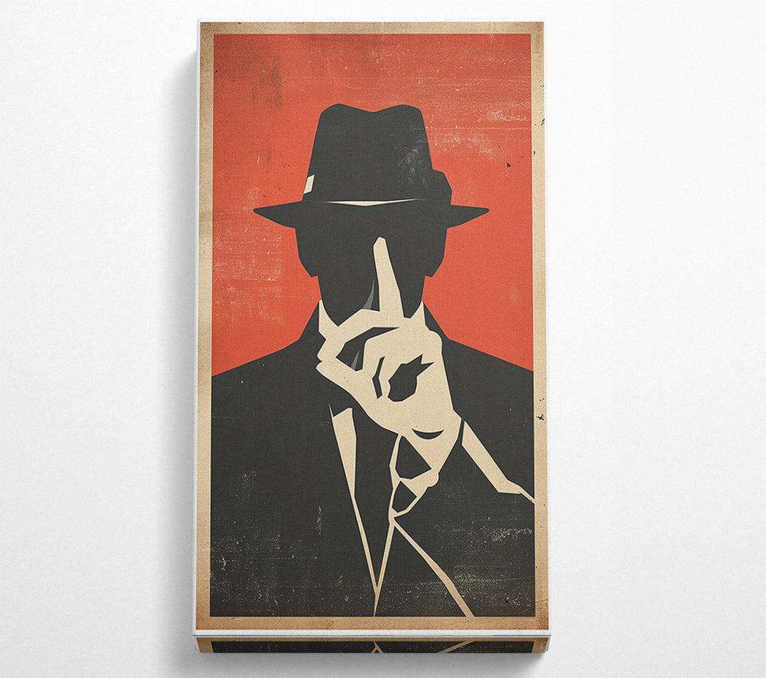  A Canvas Print of Investigator Canvas Print