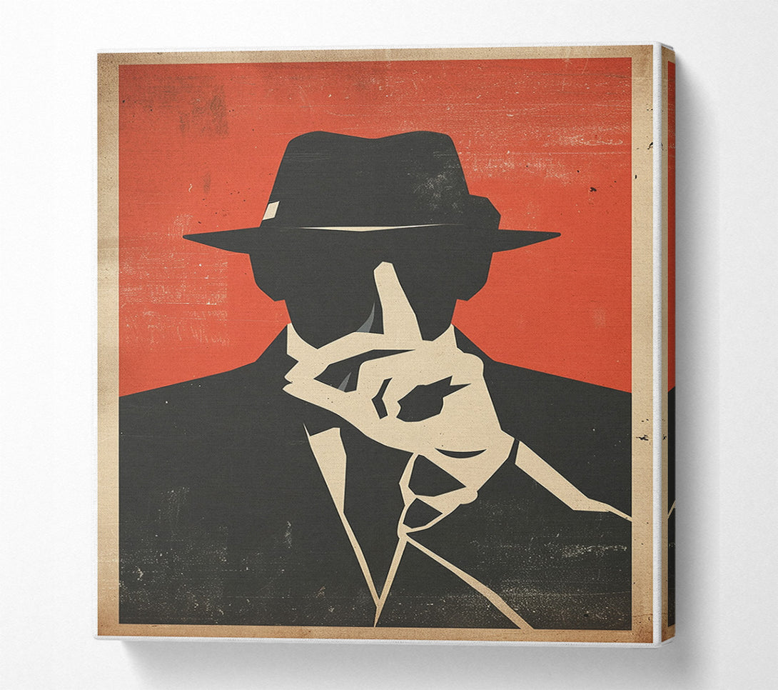  A Canvas Print of Investigator Canvas Print