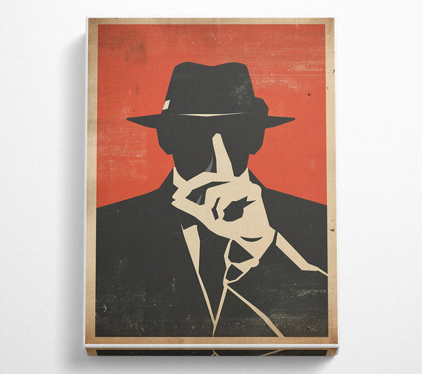  A Canvas Print of Investigator Canvas Print