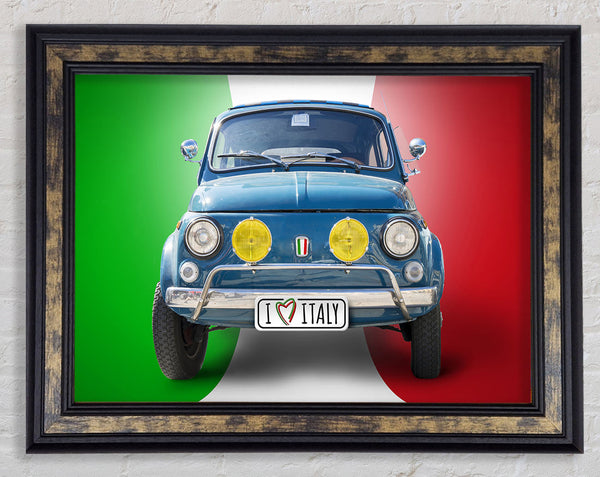 Italian Car Framed Print