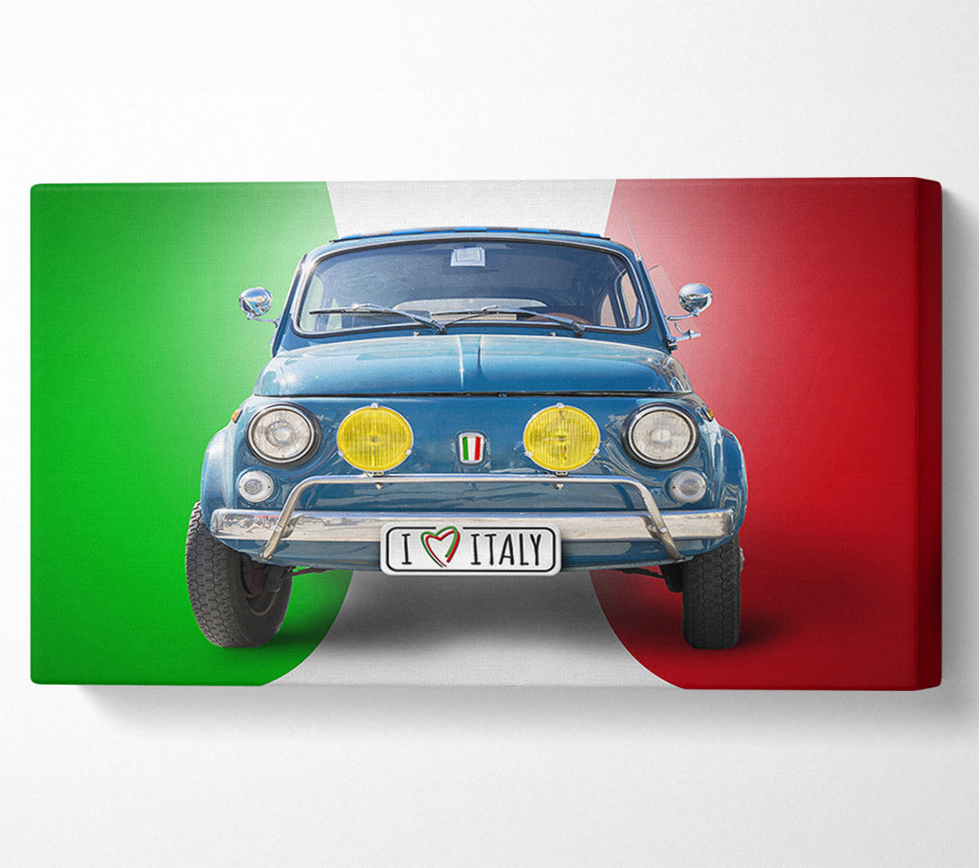  A Canvas Print of Italian Car Canvas Wall Art