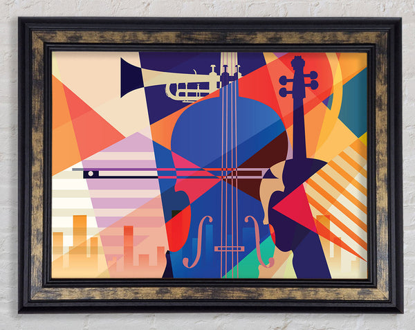 Jazz Music Framed Print