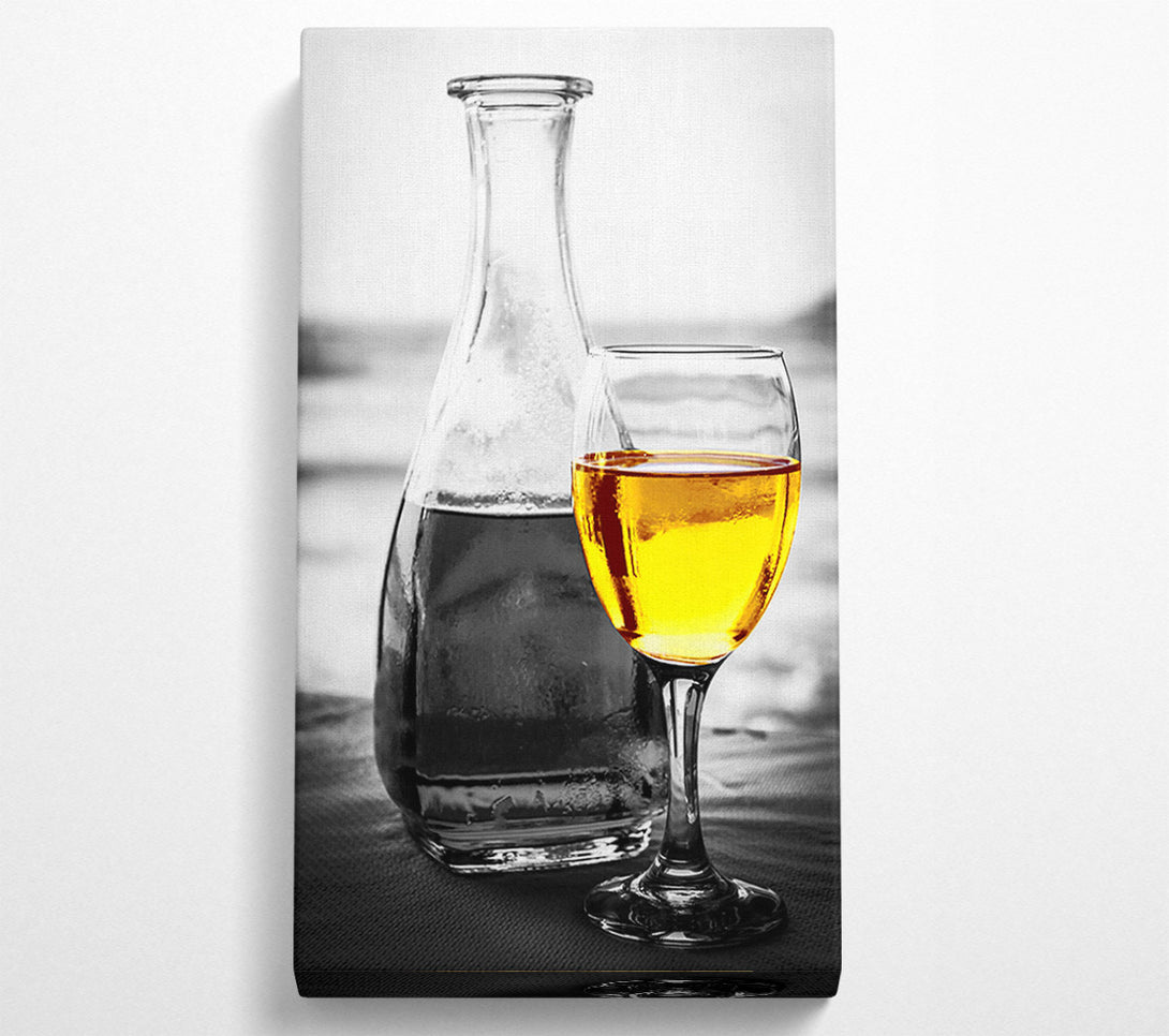  A Canvas Print of Juice In Glass Canvas Print