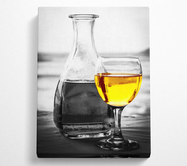  A Canvas Print of Juice In Glass Canvas Print
