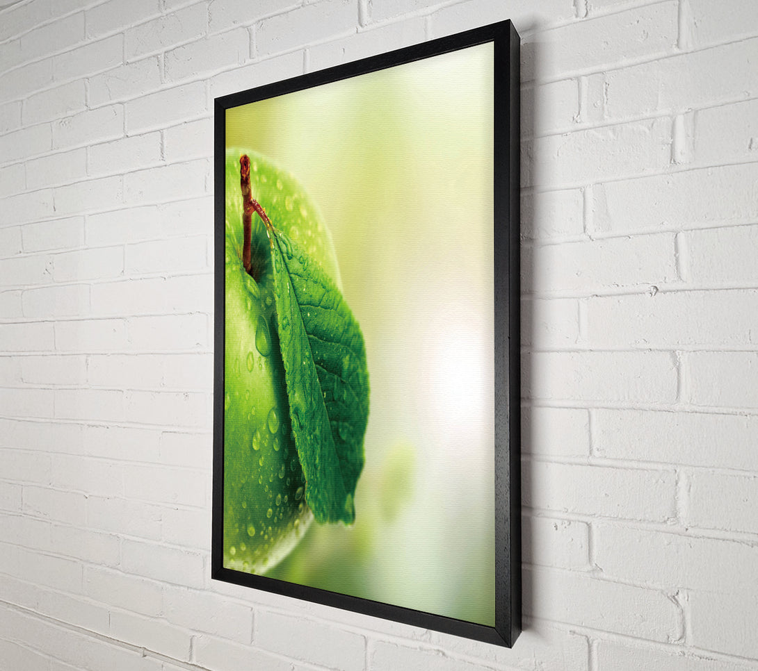  A Canvas Print of Juicy Apple Canvas Art