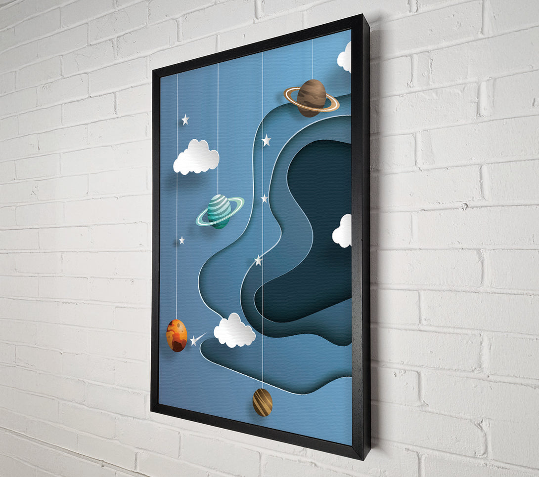  A Canvas Print of Kids Space Canvas Print