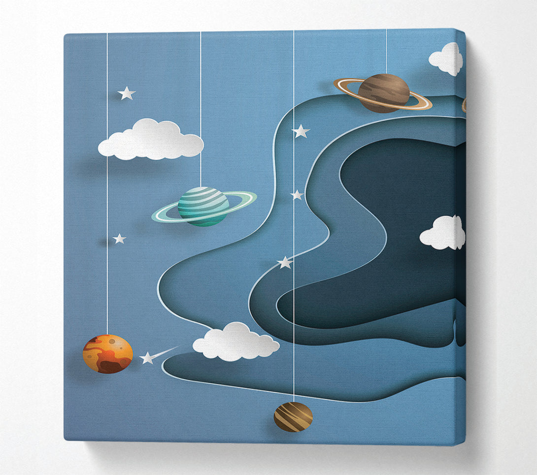  A Canvas Print of Kids Space Canvas Print