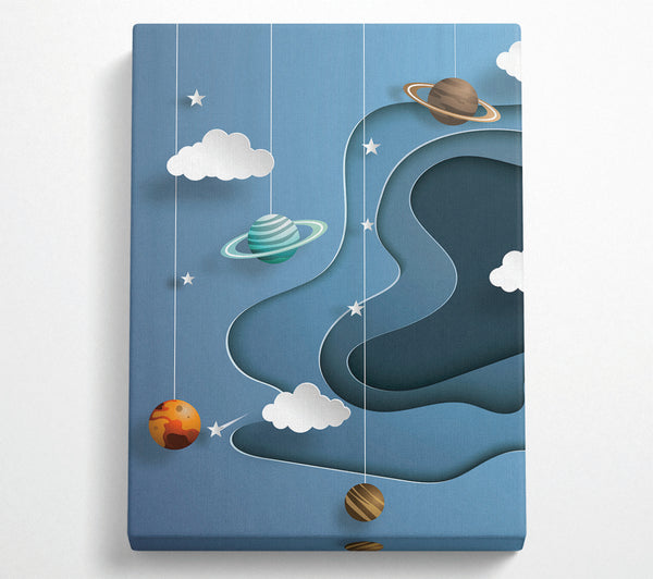  A Canvas Print of Kids Space Canvas Print