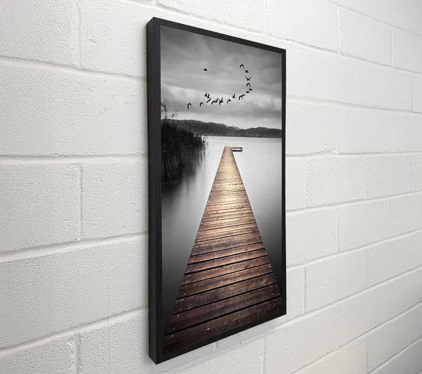 Lake Boardwalk Grey