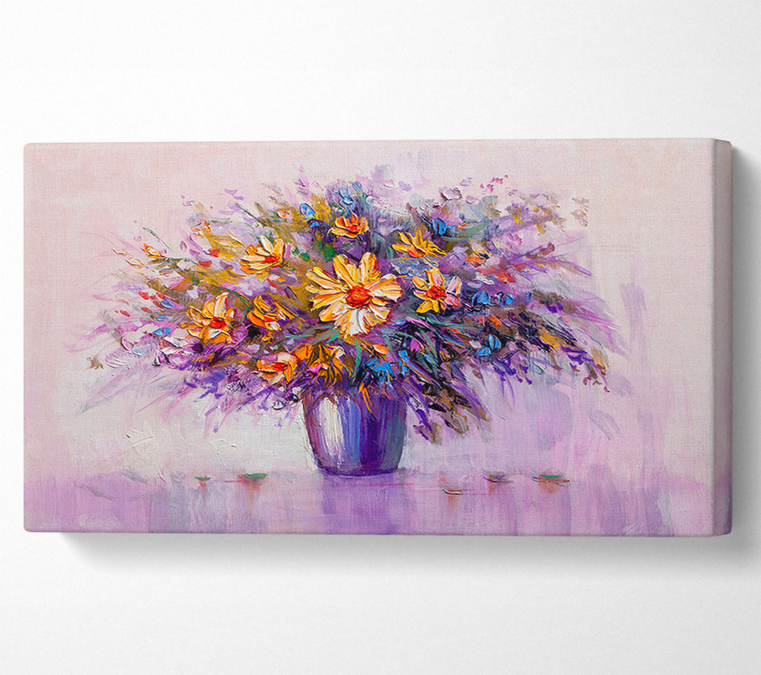  A Canvas Print of Lavender Flowers Canvas Print