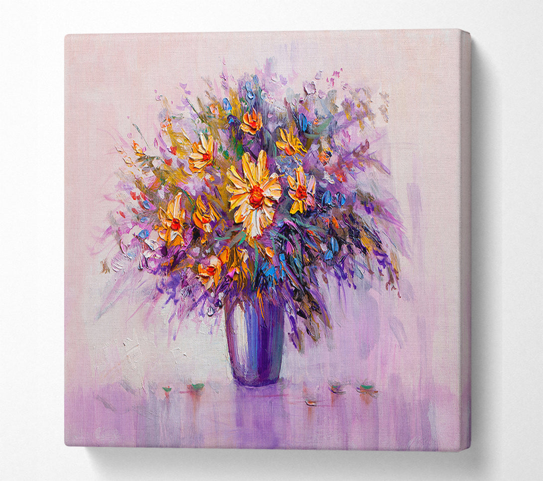 A Canvas Print of Lavender Flowers Canvas Print