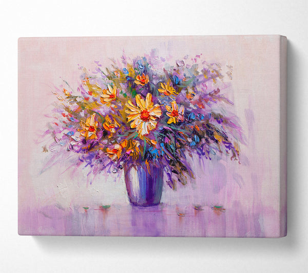 A Canvas Print of Lavender Flowers Canvas Print